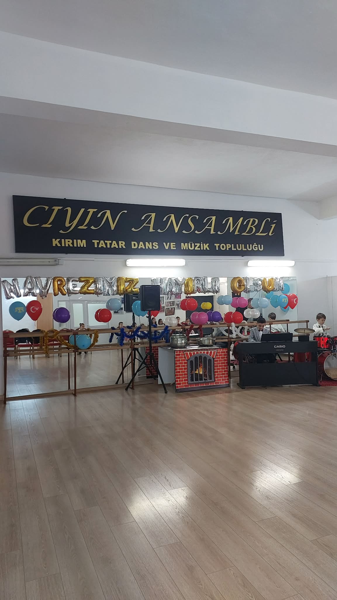 Salon boş
